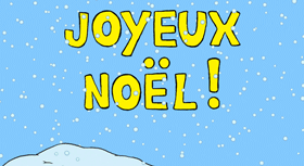 gif Joyeux Noël sky